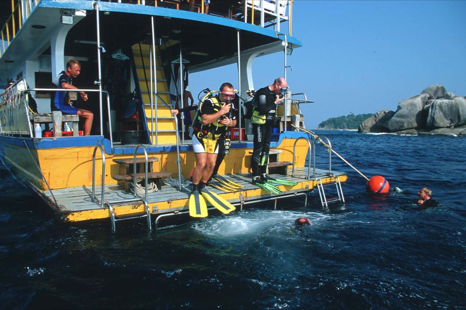 Thailand Diving holidays MV Marco Polo Dive Deck