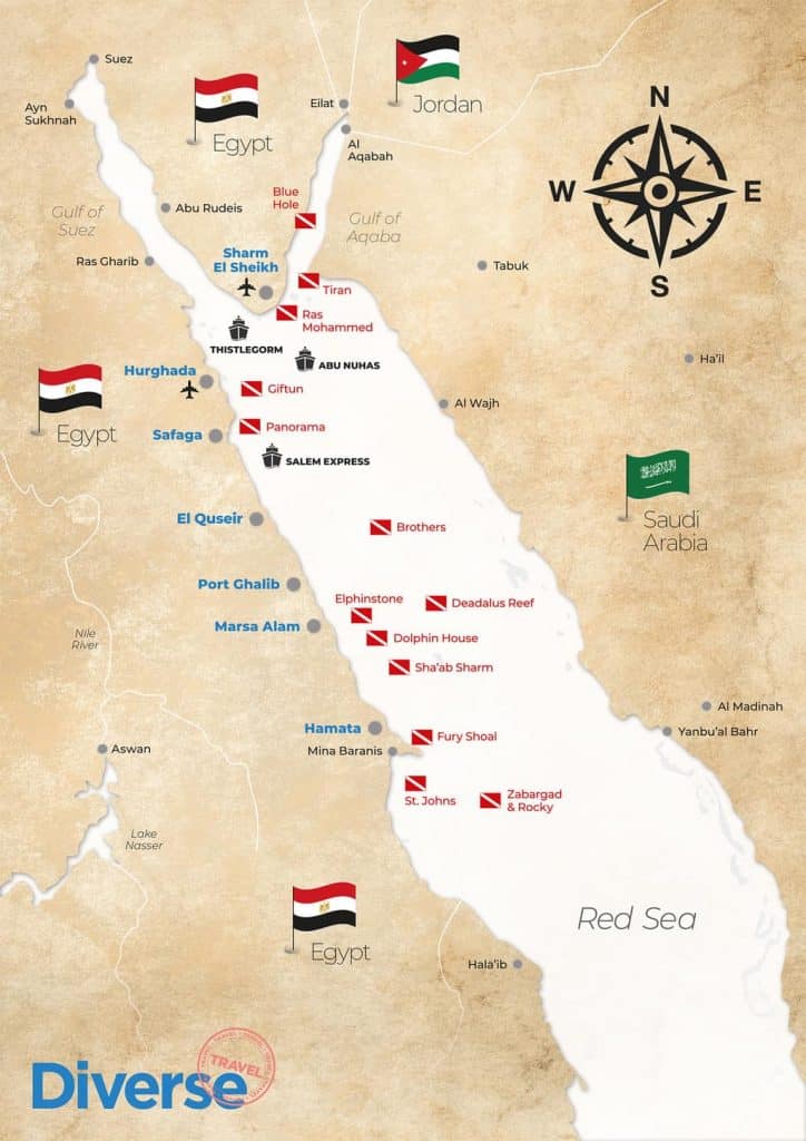 Red Sea Diving Holidays Dive Holiday Experts Diverse Travel UK